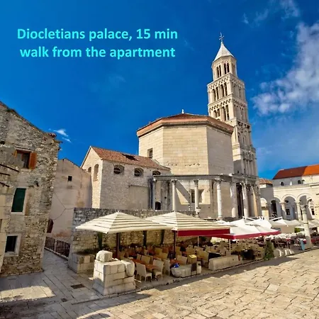 Lägenhet Modern Marija With The Balcony And The Sea View Split