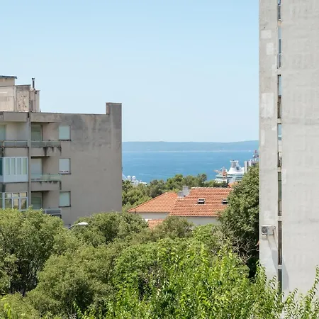 Modern Marija With The Balcony And The Sea View Σπλιτ