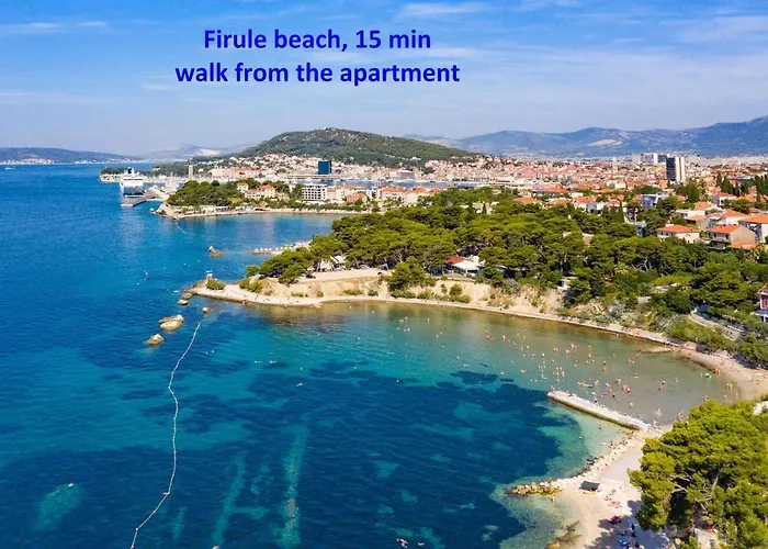 Apartmán Modern Marija With The Balcony And The Sea View