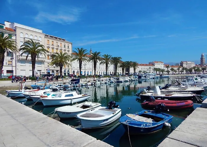 Modern Marija With The Balcony And The Sea View Apartmán Split